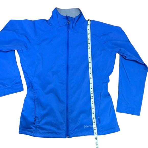MARMOT Women's Levity Jacket Brilliant Blue Water Repellant Windbreaker Size M - Picture 9 of 11